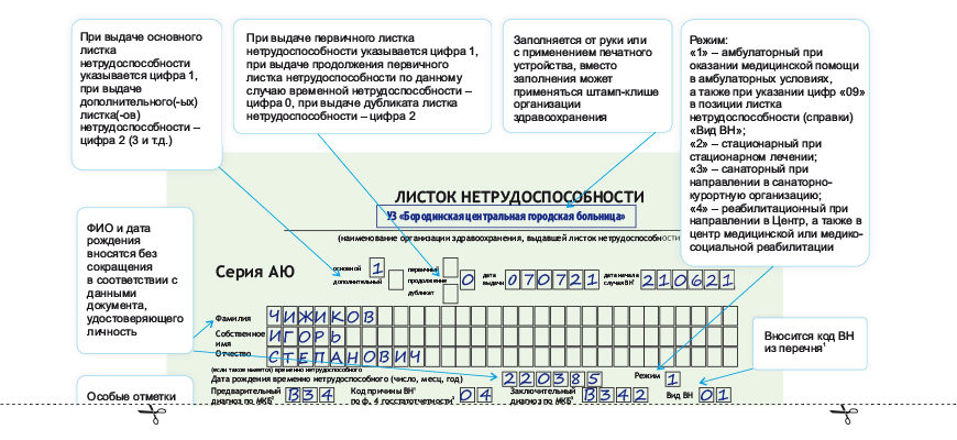 Больничные пособия новый расчет